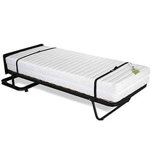 Evergreenweb - Letto a Scomparsa Verticale, KIT Rete Singola a Doghe con Materasso Memory Foam 80x190 alto 24 cm - TRASFORMABILE in 2 Materassi Singoli, Rivestimento Sfoderabile e Lavabile Anallergico