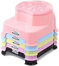 Sgabello Scaletta Pieghevole Sgabello da 2 grammi per bambini, sgabello per bambini per allenamento vasino, sgabelli da toilette in bagno, cucina, design a due fasi con morbido antiscivolo per sicurez