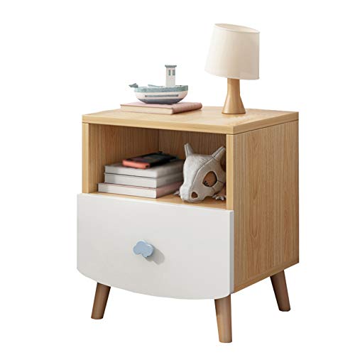 Comodino Privacy Spazio Indipendente Cassetto Semplice Ed Economico Casa Camera Da Letto Creativo Armadio 40X34X48CM FANJIANI