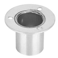 Supporto per flangia per asta, 10 pezzi in acciaio inossidabile 25 mm con flangia in tessuto per presa per asta Supporto per tubo con flangia addensata
