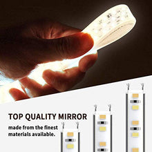 Specchio Specchio a Figura Intera, Specchio per Il Trucco Illuminato a LED Senza Cornice, Specchio Touch Smart Fitting, Specchio Decorativo