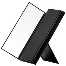 YROAR Specchio per Il Trucco Tri-Sided Pieghevole di Forma Quadrata a LED Portatile Vanità di Bellezza