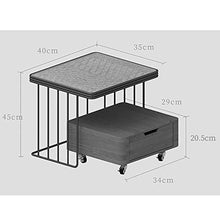 Tavolino Comodini Camera Comodino Retro Rattan Ferro Battuto Piccolo Appartamento Legno Di Colore Antico Semplice Singolo Armadietto Laterale
