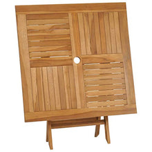 SKM Set da Pranzo da Giardino 5 pz in Legno Massello di Teak (38.8kg)