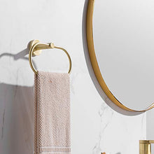 Rishx Portasciugamani Stile Europeo Appeso al Muro Bagno Anello Asciugamano Ottone Antico Bagno appendini Asciugamani Accessori Bagno
