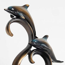 WHSS Home Decorations. Due Decorazioni del Delfino Circle Home Living Room Decorazioni del Mobile del Vino Moderna Semplice Creativo Resin Crafts
