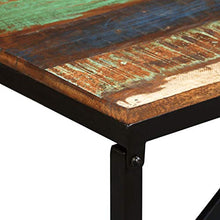 Festnight- Panca in Legno Massello di Recupero 160x35x45 cm