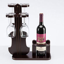 LHQ-HQ Vino Speciale Rack Decorazione Domestica di Legno Solido Europeo Vetro Creativo Wine Rack Capovolto Decorazione del Salone del Vino Shelf