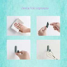24 Pezzi Gancio appiccicoso Ganci Parete Ganci Adesivi Ganci trasparenti Adesivo Bagno Ganci Usato per Cucina e Bagno sospensione Asciugamani Vestiti Chiavi Cappelli etc