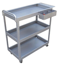 Chenglei- Carrello - Attrezzo per Riparazione Auto Attrezzo per Riparazione Auto Carrello Ricambi per Auto Carrello per Auto Multiuso 3 Strati Utility Cart (Color : Gray, Size : 70 * 35 * 77cm)