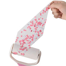 LLQM Rullo appiccicoso, Carta Adesiva strappabile, Spazzola per Rullo di Ricambio, depilazione e depilazione, Capelli con Polvere appiccicosa, Vestiti con Spazzola