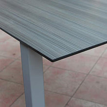 Shaf Master Compact | Tavolo da giardino, Colore grigio e legno | Fabbricato in Spagna con materiali riciclati, Large