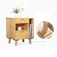 Comodini Pine Comodino Semplice Trucco Moderna Cabinet Multifunzione Armadio di immagazzinaggio Nordic Camera Comodino con cassetto Comodini Camera