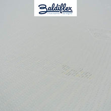 Baldiflex Emporio Topper Correttore Materasso Singolo in Memory Foam Wave, Fodera in Silver Safe Sfoderabile, ergonomico, antiacaro, 80 x 190 cm h 6 cm