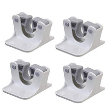 ZXCASDF Forte Portaoggetti Scopa Mop Punzonatura Gancio Artefatto Forte Bagno Fisso Fisso Fibbia Antiscivolo Appeso Impermeabile Mop Fibbia Appeso A Parete Fibbia Appeso A Parete,Bianca