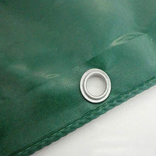 Panno Antipioggia in PVC Verde, Telo Spesso Resistente al Sole Tenda da Campeggio per Esterni Copertura per Piante da Giardino Impermeabile Angolo Avvolgente 390 G/M²(Size:4×5M)