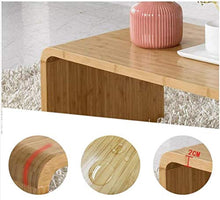 TONG HXF- Tavolino da caffè in bambù tavoli in Legno Massiccio tavolino Creativa Multifunzionale Tavolo più Piccolo 71 * 36 * 27 Centimetri Durevole