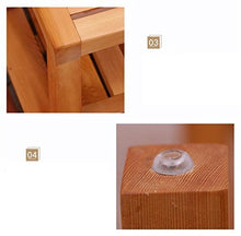 Sgabello da Doccia in Legno a Prova d'umidità, Sgabello da Bagno Sedile Doccia Sostituzione Scarpa Sgabello Anziano Antiscivolo Sgabello per Doccia Resistente Impermeabile ad Asciugatura rapidaYLXBH