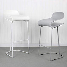 GYPPG [5 Colori Disponibili] Sgabelli Bar in Stile Moderno, Sgabello Bar in Metallo plastico Ecologico per Colazione, Pub, bancone, Cucina e casa