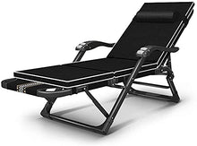 Sedia da giardino reclinabile per prendisole, pausa pranzo, sedia a sdraio, sedia da spiaggia, sedia portatile regolabile (colore: sedia+cuscino)
