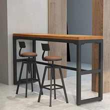 Tuqia Mobili Sollevabile Sgabelli da Cucina, Industria Retro Sgabelli di Uso della casa Isola della Cucina Bancone Sgabelli Dimensioni: 33 * 33 * 65-85CM Casa Arredamento (Color : #1)