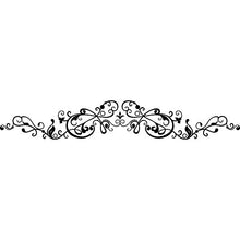 T-MK451 - Adesivi per testiera del letto, 23 x 140 cm, colore: Nero