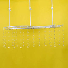 DJSMjbj - Portabicchieri in ferro da stiro, stile industriale, stile retrò, per bar, ristorante, decorazione da bar, portabicchieri da vino, facile da installare (dimensioni: 108 x 33 cm)