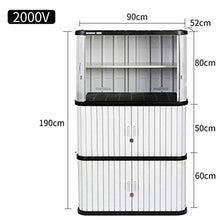 ODDINER Baule da Giardino Outdoor Armadio di immagazzinaggio Sun Protezione e Impermeabile Giardino Balcone Strumento di Governo di immagazzinaggio scorrevoli Porte for la casa Mobili da Giardino