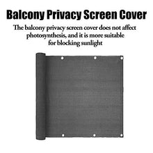 Hedear Nuovo Balcone Schermo Privacy Copertura per Balcone Recinzione in Rete Deck Schermo Privacy Copertura per Cortile Deck Patio Balcone Portico Recinto