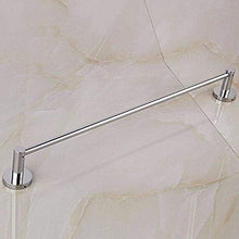 PYROJEWEL Bar Parete Rail a Parete Montaggio su Guida a Parete cremagliera Rack Appendiabiti Singola Finitura cromata Forato 60 Centimetri di Montaggio mensola da Bagno
