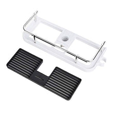 Wangel Mensola Sospesa per Asta Doccia, Mensole da bagno organizer, Senza Foratura, Plastica