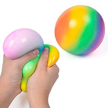 Tisi - Sfere antistress antistress, per esercizi a mano, ideali per alleviare lo stress e l'ansia da The Big Thumb (8,5 cm)