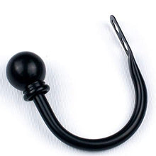 Fgyhty a Forma di U 2pcs Cortina di Ferro Ganci Finestra Drapery Tie Backs Hanger Accessori Household
