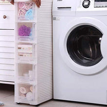 TXXM, cassettiera con cuciture e cassetti, per riporre cassetti, armadietti da bagno, cucina, colore: bianco, dimensioni: 38 cm