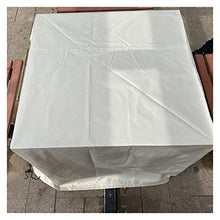 LSXIAO All'aperto Terrazza Fodere per Mobili, Tessuto Oxford Resistente, A Prova di Vento Impermeabile Anti-UV con Occhielli Adatto per Mobili Quadrati/Rettangolari