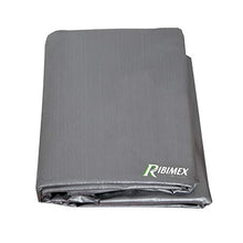 Ribimex PRH091250X150G Copertura di Protezione mobili Rettangolare Argentata 250x150x80 cm h, Grigio, 250 x 150 x 80 cm