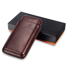 Jia He Scatola di sigari Cigar Box, Sigaro Set Idratante Sigaro Set Cigar Humidor Tubo di Viaggio Portatili 3 Sticks 2 Colori facoltativi (Color : A)
