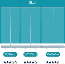 Topniu. (Utilizzando in affari) Roll Up Banner Partitions Pop-up Pop-Up Roller Banner Trasparente | Cancella PVC Mobile Sneeze Guard Germ Germ Scudo Scudo Portable Scudo Barriera sociale Distandimento