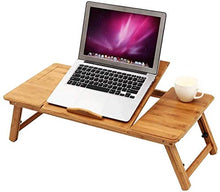 Tavolo da picnic all'aperto Laptop Vassoio regolabile Bamboo Computer Stand Computer Portatile Desk Pieghevole Taccuino Desk Desk Tavolo portatile per letto Divano Vassoio Tavolo Picnic Studiabile Tav