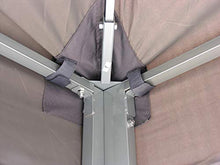 Quick-Star - Tetto di Ricambio per Gazebo, 3 x 4 m, Colore: Grigio