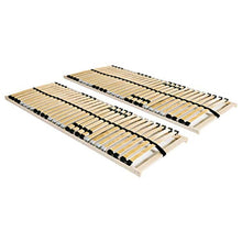 SKM Reti a Doghe 2 pz 7 Zone con 28 Doghe in Legno 80x200 cm (17kg)