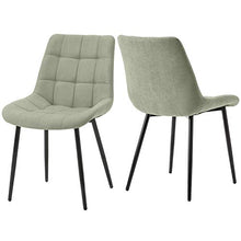 WYLZLIY-Home Sedie da Pranzo Sedie da Cucina Splendida Sedia da Pranzo Moderna A 2 Pezzi Sedie da Pranzo Sedia da Cucina Sedia da Cucina con Gambe in Metallo per Sala da Pranzo Soggiorno Cucina