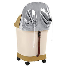 PIGE Massaggiatore del Bagno della Stazione Termale del Piede, Lavello Automatico di Fumigazione del Barilotto di Massaggio Automatico Automatico di Massaggio di Casa (Colore : Giallo)