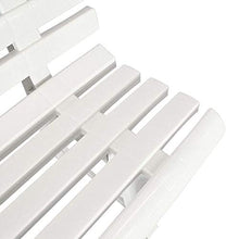 Banco da giardino, giardino da banco da giardino da banco terrazza terrazza terrazza, giardino da giardino in plastica giardino carbone senza fumo,White