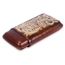 ChangDe-- Cigar Box, Sigaro Set Idratante Sigaro Set Cigar Humidor Tubo di Viaggio Portatili 3 Sticks 2 Colori facoltativi (Color : A)