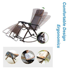 XLYYHZ Sedia a gravità Zero Sedia a Sdraio Pieghevole Portatile ， Sedia a Sdraio a gravità Zero in Metallo per Cortile Soggiorno Balcone Patio Lettino da Spiaggia Lettino da Spiaggia