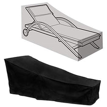 Senmubery Copertura Lettino da Sole 208Cm Giardino Impermeabile 190T Rivestito nel Argento taffettà Poliestere Copertura per Lettino da Sole All'Aperto (208X76X41 / 79Cm)