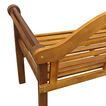 Tidyard- Panchina da Giardino, Panchina da Esterno a 2 Posti in Legno Massello di Acacia