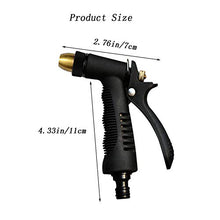 QZC Pistola a spruzzo da Giardino Domestico, ugello Spray ad Acqua ad Alta Pressione impedisce la Fibbia a Risparmio di manodopera di Perdita, utilizzato per annaffiare e Lavaggio Auto