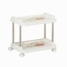 MEI XU Carrelli di Stoccaggio Carrello Multifunzionale dell'automobile di Bellezza del Carrello del Salone di Capelli del Carrello della Macchina di Bellezza della Cucina Carrelli di Utilità